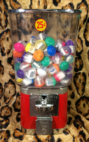 Gumball Book Vending Machine
